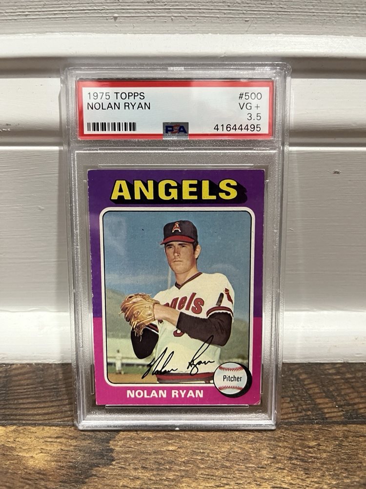 1975 Topps NOLAN RYAN PSA 8 ビンテージ エンゼルス Auction Prices Realized Baseball Cards 1975 TOPPS Nolan Ryan