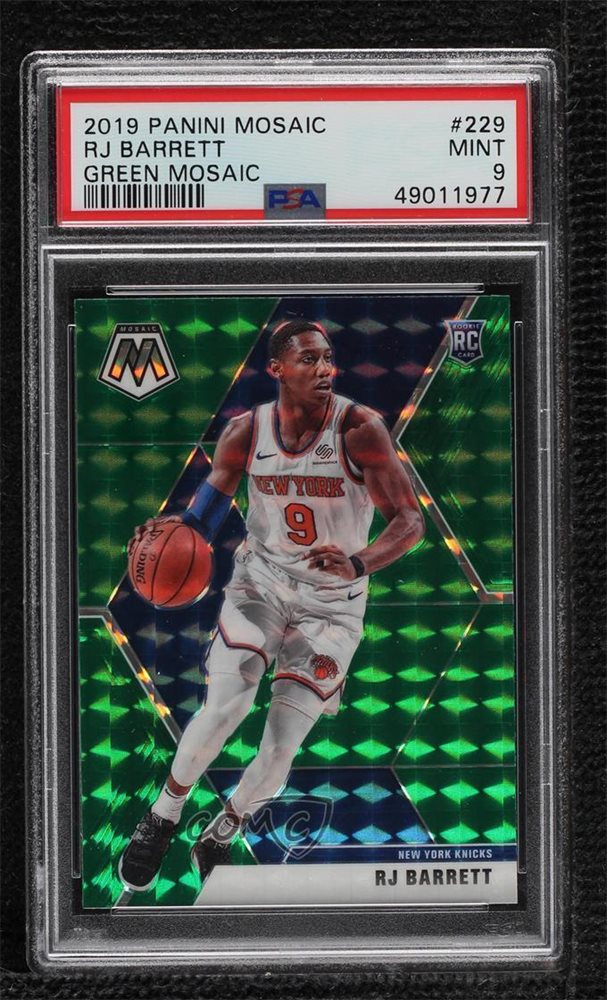 Auction Prices Realized Basketball Cards 2019 Panini Mosaic Rj Barrett
