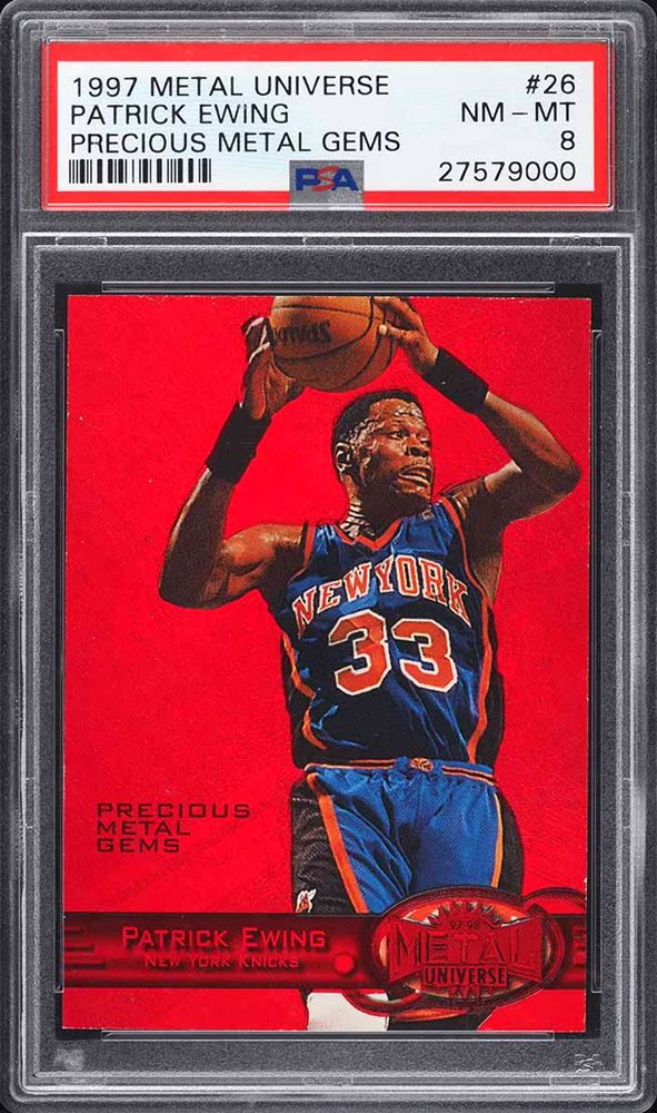 eBay Auction Item 324238938061 Basketball Cards 1997 Metal Universe