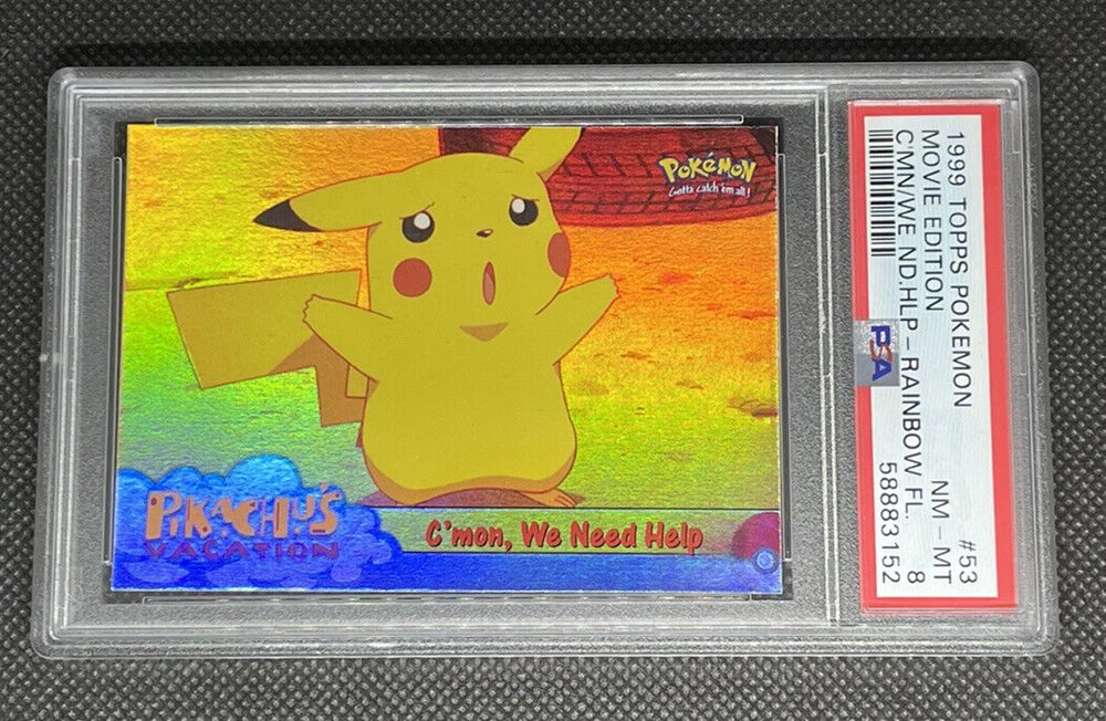 Auction Prices Realized Non-Sport Cards 1999 TOPPS POKEMON THE MOVIE EDT  Movie Edition