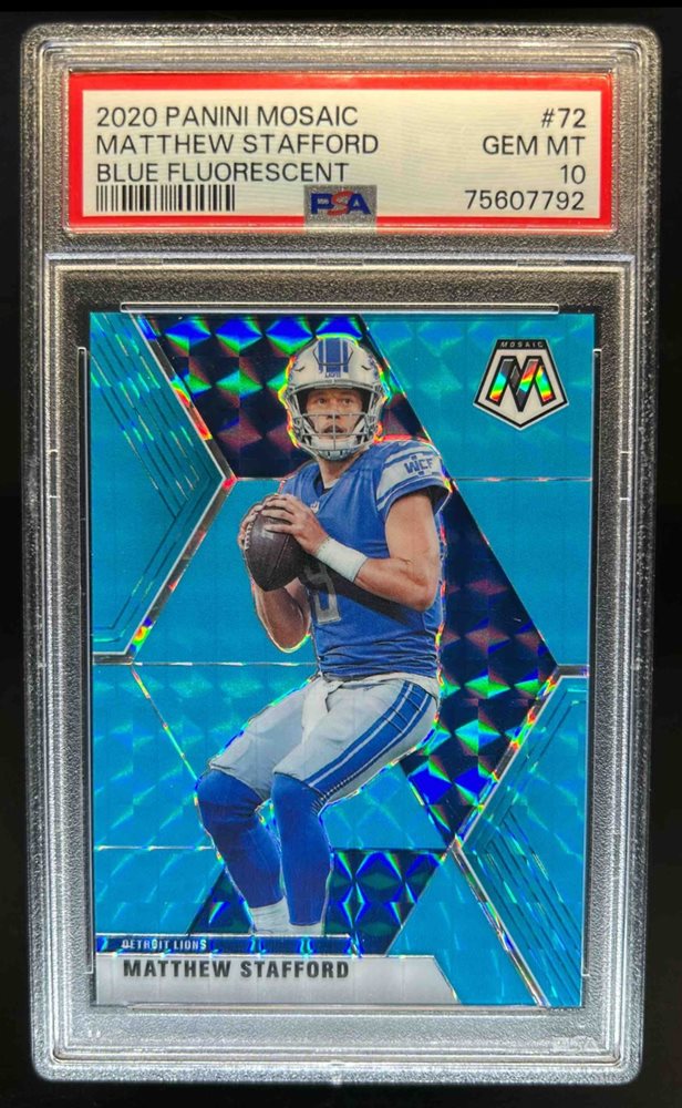Auction Prices Realized Football Cards 2020 PANINI MOSAIC Matthew