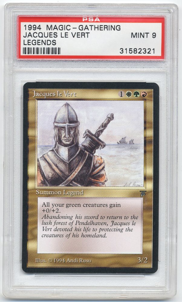 Auction Prices Realized Tcg Cards 1994 MAGIC THE GATHERING LEGENDS