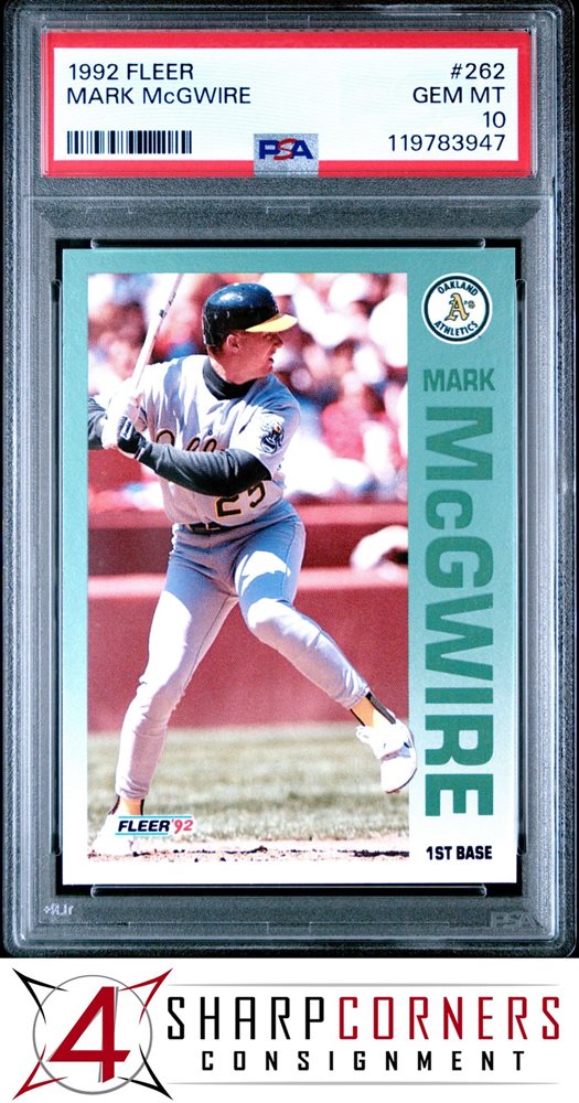 Auction Prices Realized Baseball Cards 1992 FLEER Mark McGwire