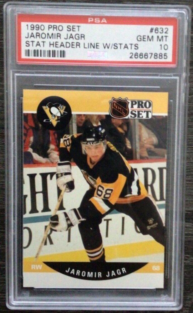 久保建英 Topps UCC living set Card #632 18 1990 Pro Set 2 Jaromir Jagr- Rookie Card # 632- up for Sale