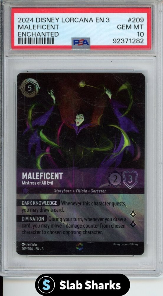PSA10 Maleficent マレフィセント　ロルカナ　プロモ PSA10 Maleficent マレフィセント ロルカナ プロモ