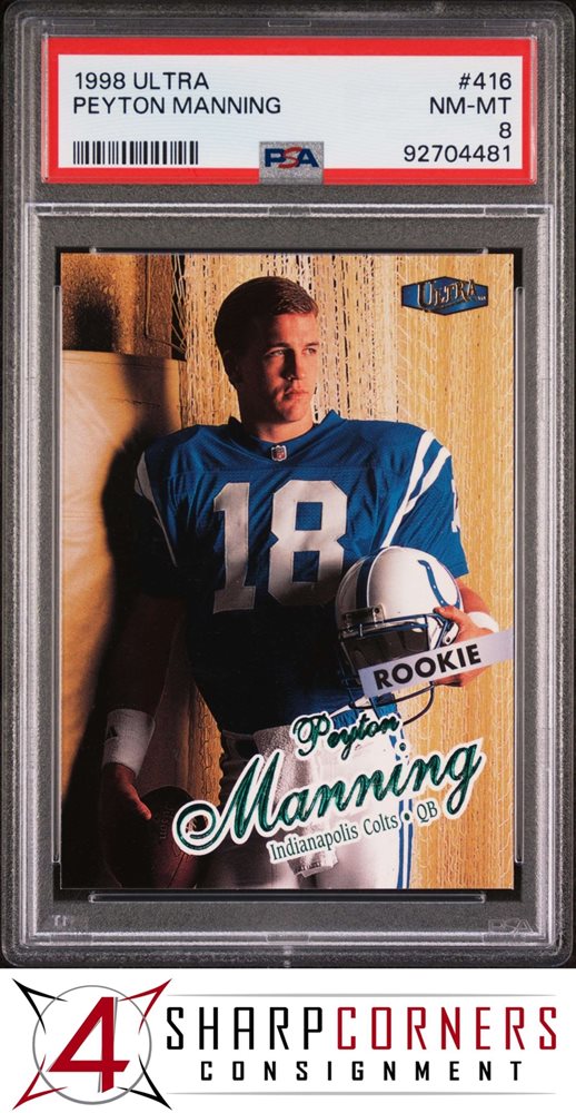 Auction Prices Realized Football Cards 1998 ULTRA Peyton Manning