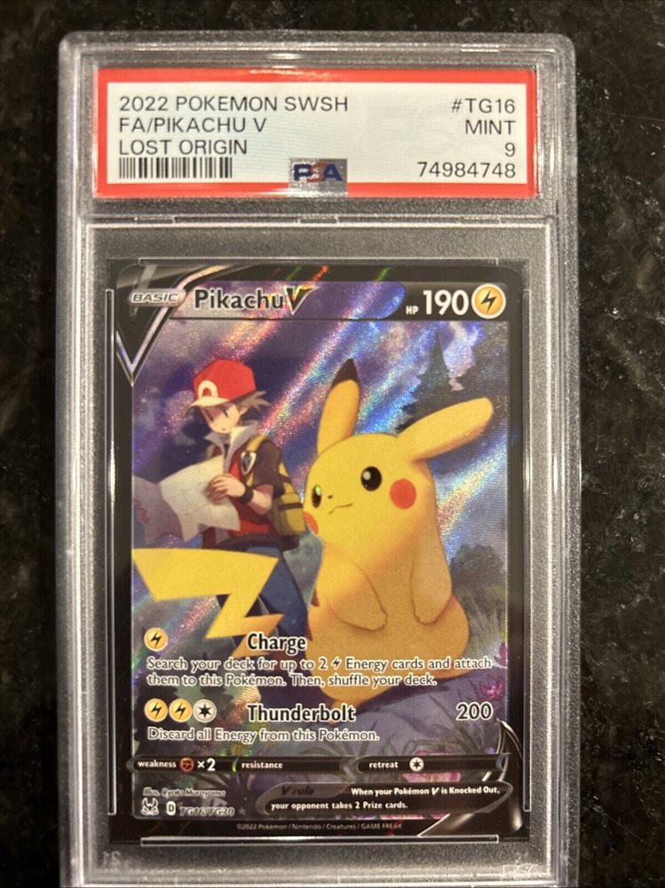 pikachu pokemon card lost origin Pikachu VMAX TG17 TG30 Case | Lost Origin