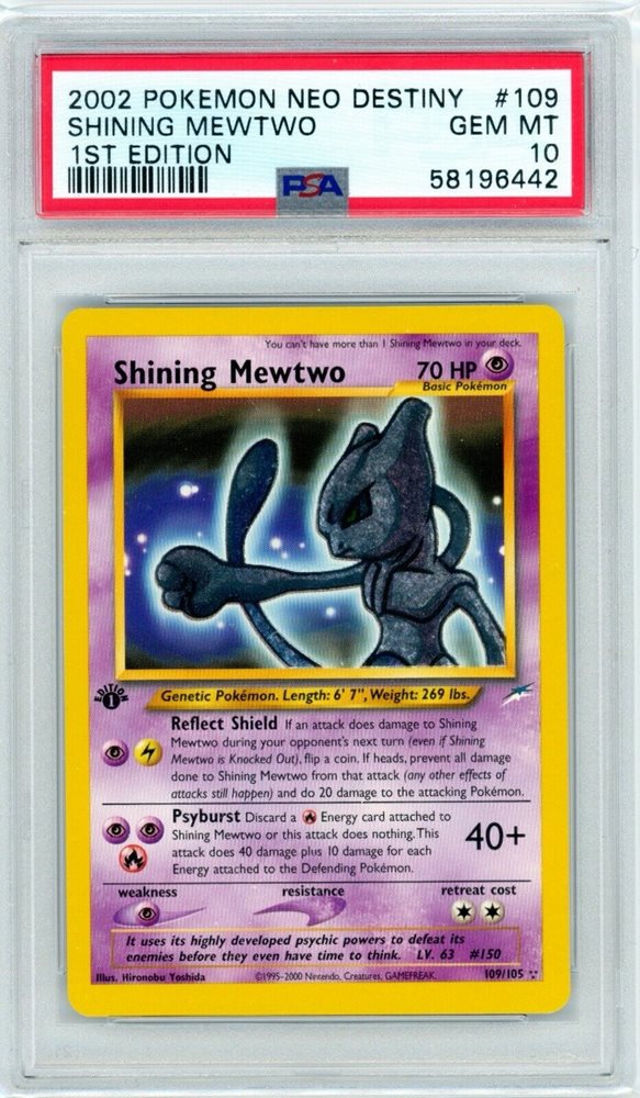 Auction Prices Realized Tcg Cards 2002 Pokemon Neo Destiny Shining 