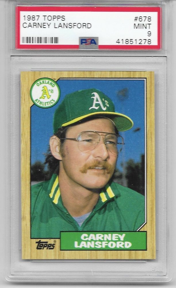 Auction Prices Realized Baseball Cards 1987 Topps Carney Lansford