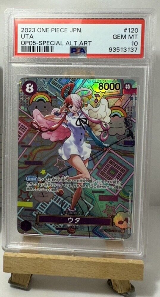 2023 ONE PIECE ウタ OP05-SPECIAL ALT ART Auction Prices Realized