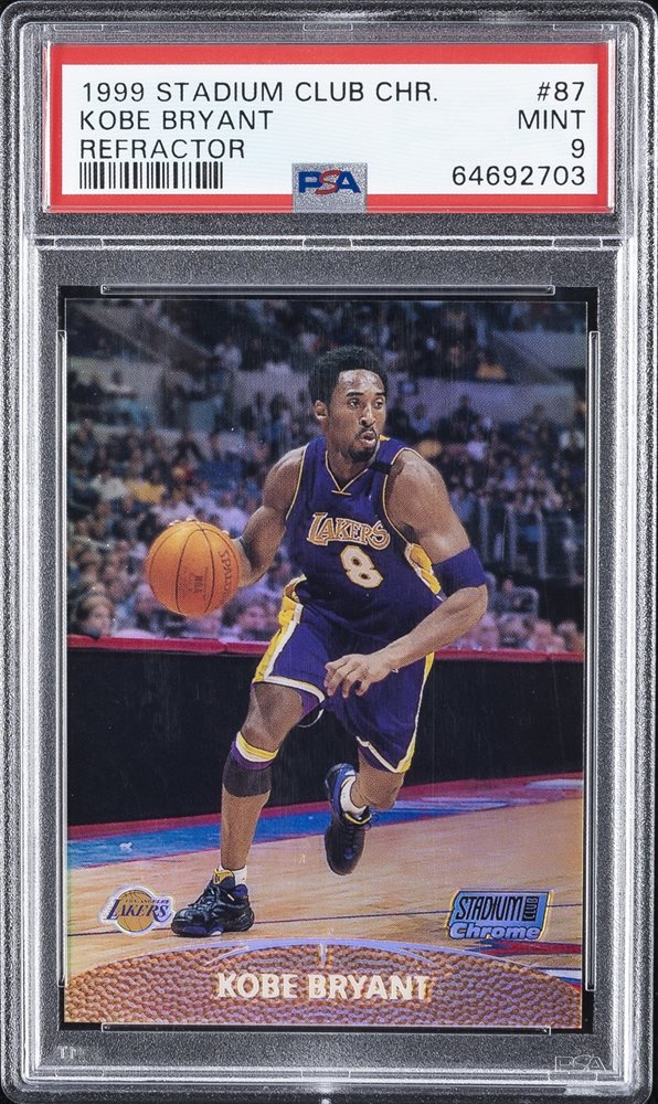 その他 PSA 10 - Kobe Bryant - 1999 Stadium Club Auction Prices Realized Basketball Cards 1999 STADIUM CLUB