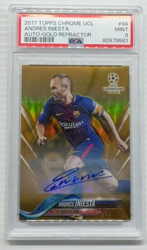 eBay Auction Item 126712953845 Soccer Cards 2017 Topps Chrome UEFA 