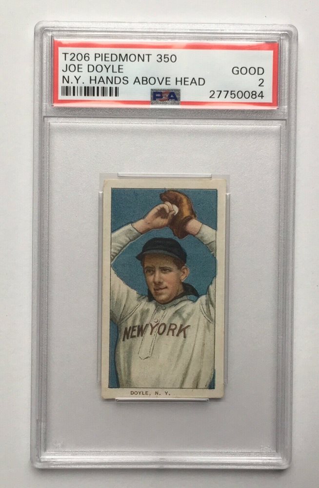TOPPS206 JOE DOYLE HANDS ABOVE HEAD カード TOPPS206 JOE DOYLE HANDS ABOVE HEAD カード