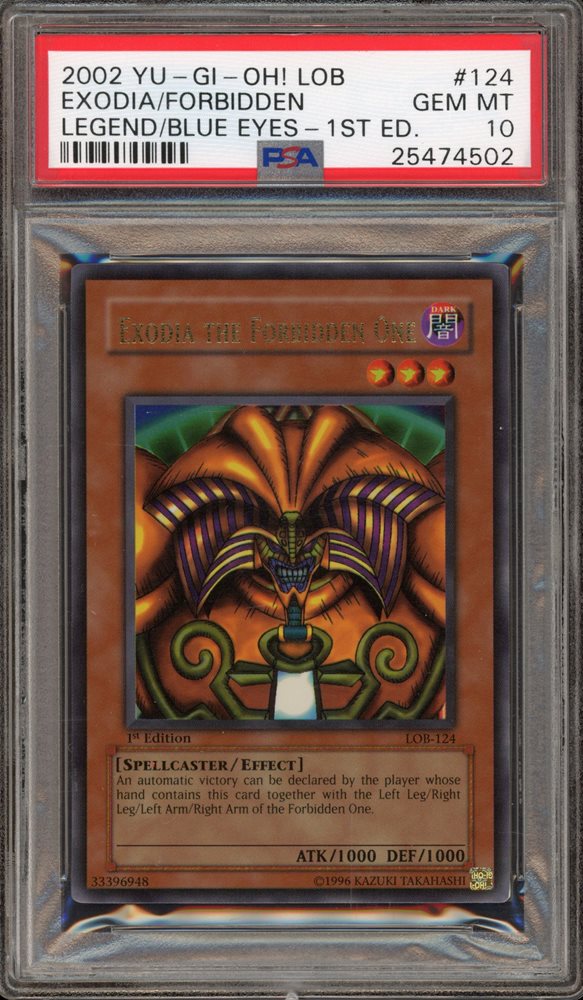 Auction Prices Realized Tcg Cards 2002 YU-GI-OH! LOB-LEGEND