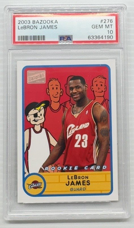 03-04 Bazooka レブロン・ジェームズ 276 Auction Prices Realized Basketball Cards 2003 BAZOOKA Lebron