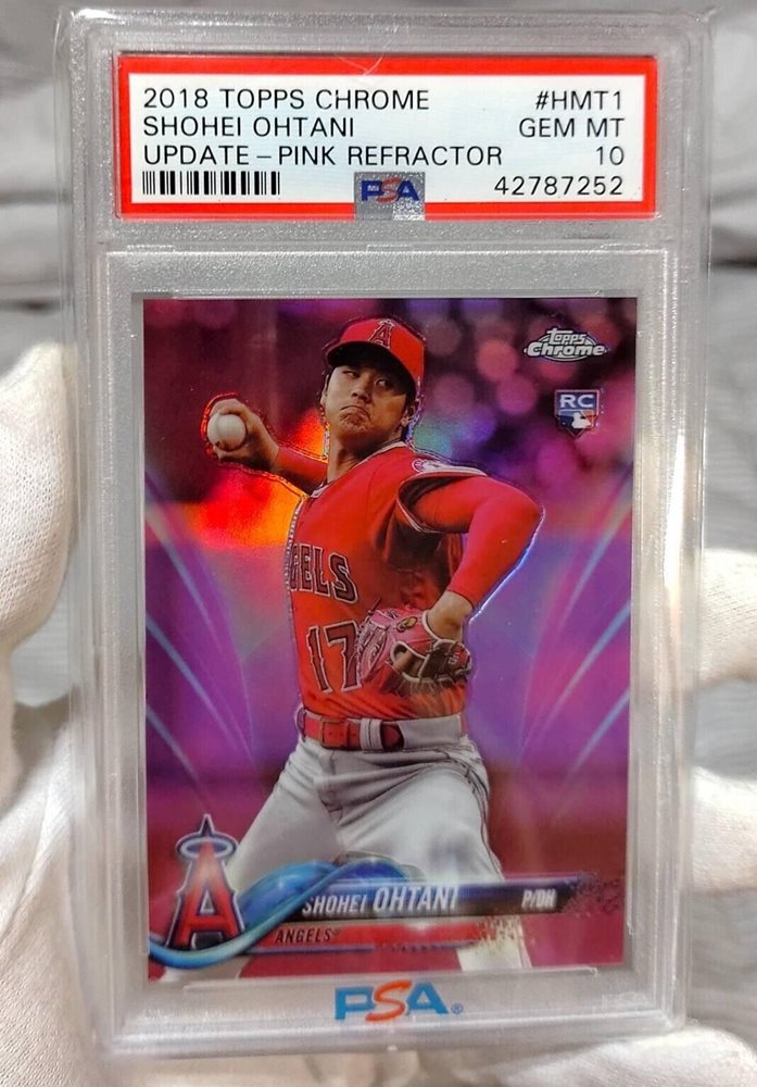 その他 2018 Topps Pink Refractor Shohei Ohtani 2018 Topps Chrome Pink Refractor Rookie #150 Shohei Ohtani