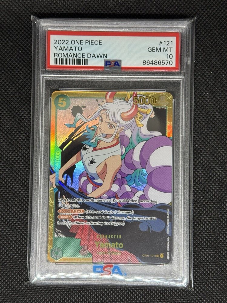 PSA10 ヤマト #121 634 Auction Prices Realized Tcg Cards 2022 ONE PIECE OP01