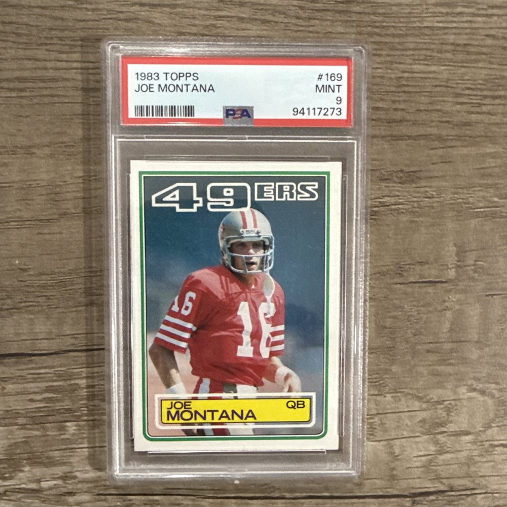 Auction Prices Realized Football Cards 1983 TOPPS Joe Montana