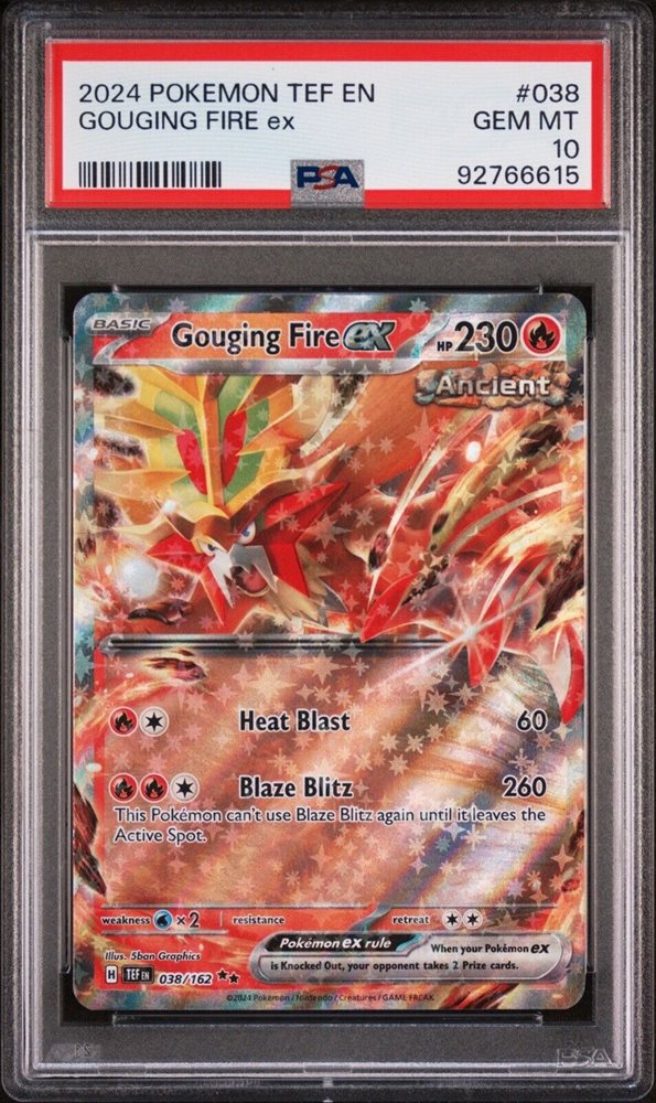 Auction Prices Realized Tcg Cards 2024 POKEMON TEF EN-TEMPORAL