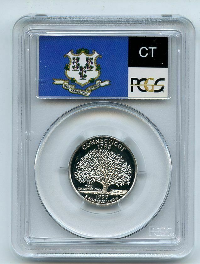 FREE SHIPPING 1999-S Pennsylvania Clad Proof State Quarter PCGS PR69DCAM