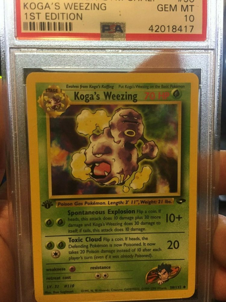 eBay Auction Item 283656328668 Tcg Cards 2000 Pokemon Gym Challenge