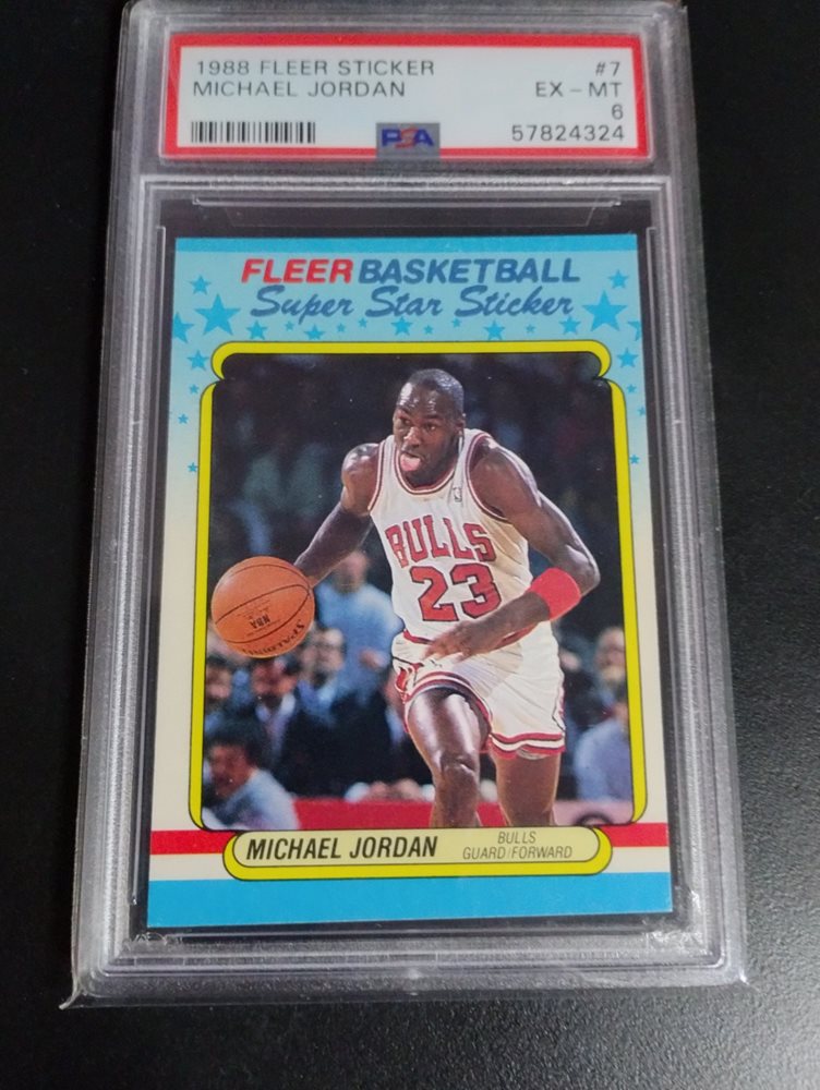 Auction Prices Realized Basketball Cards 1988 Fleer Sticker 