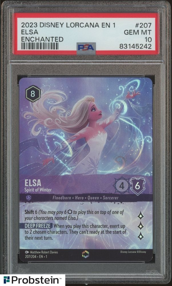 Auction Prices Realized Tcg Cards 2023 DISNEY LORCANA EN 1