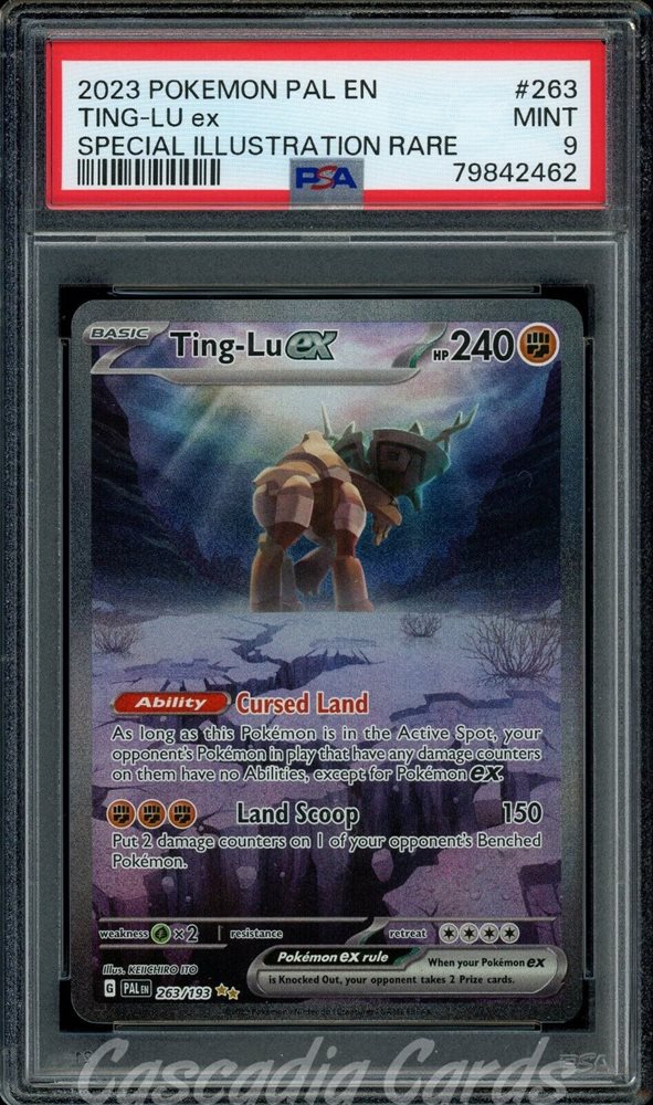 pokemon card hydreigon Ting-Lu ex Illustration Art