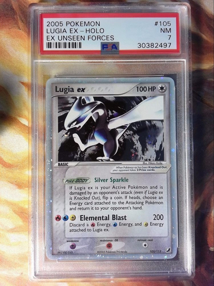 EX UNSEEN FORCES POKEMON LUGIA