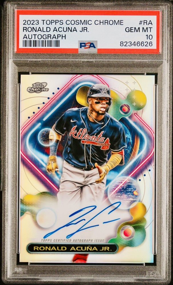 PSA10】2023 Topps Cosmic 薄 ガナヘン rc