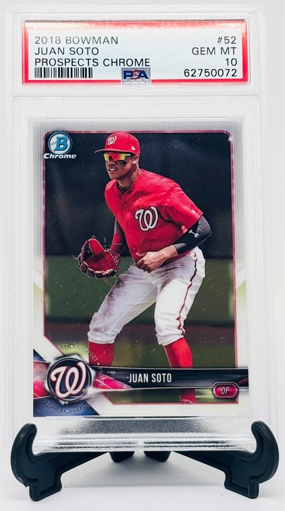 その他 2018 Bowman's B Perfomer Juan Soto PSA10 Juan Soto 2018 Bowman's Best #29 Base Price Guide - Sports