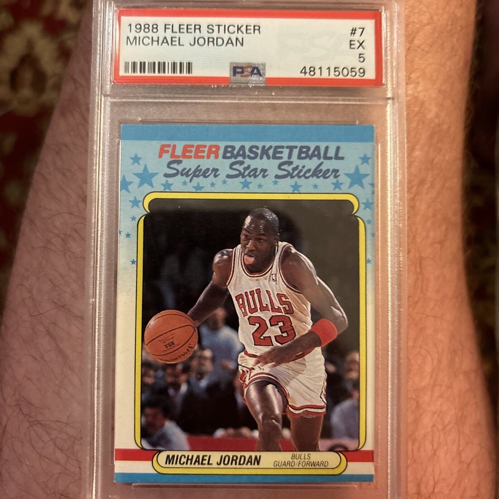 Auction Prices Realized Basketball Cards 1988 Fleer Sticker 