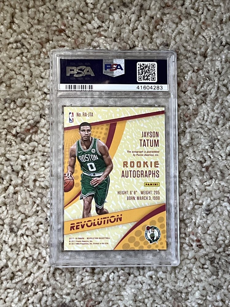 その他 2017 Jayson Tatum Revolution Psa10 RC Jayson Tatum 2017 Panini Revolution Astro Rookie Card #121