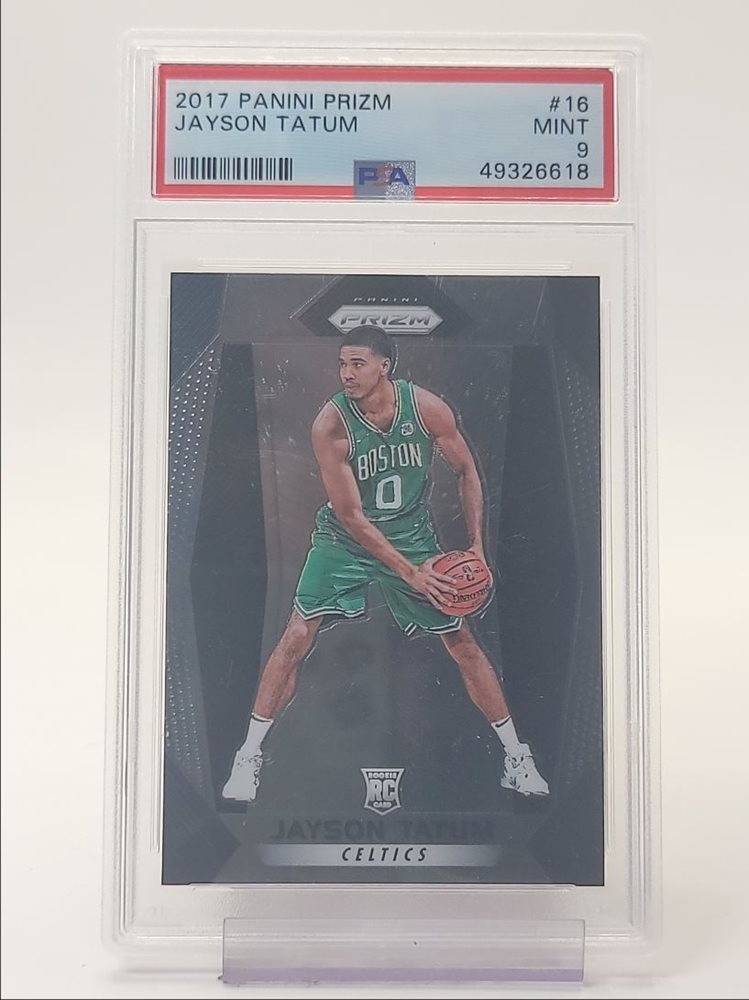 NBAカード PSA10 ジェイソンテイタム 2017 プリズム ルーキーカード Jayson Tatum 2017 Prizm #16 Red White Blue Price Guide