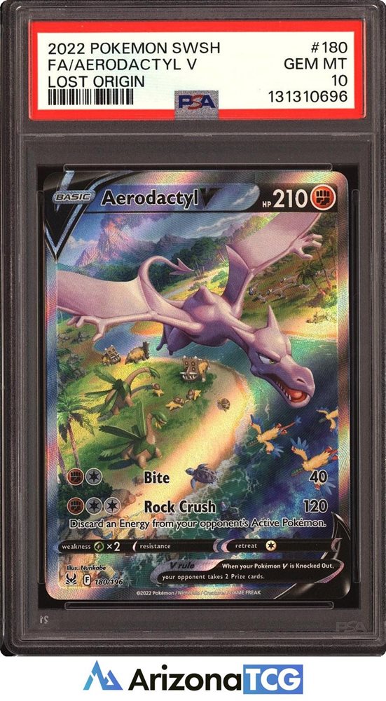 aerodactyl v pokemon card value Aerodactyl VSTAR - SWSH11: Lost Origin [ULTRA RARE]