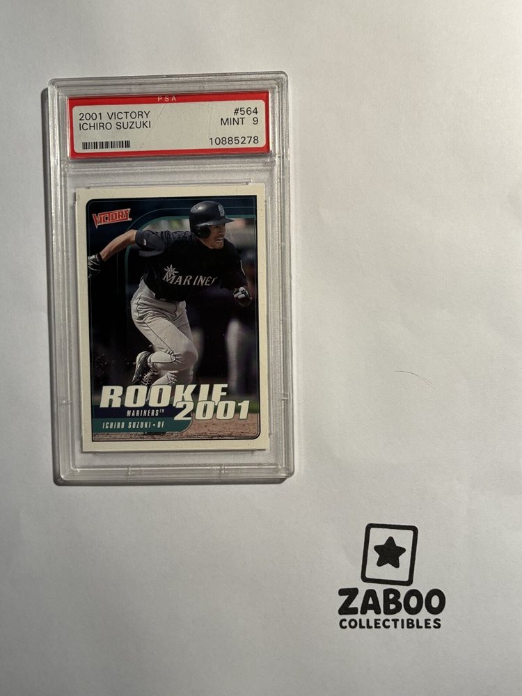 2001 Victory イチロー　#564 ルーキーカードPSA鑑定済み Ichiro Suzuki Autographed 2001 Upper Deck Victory Rookie