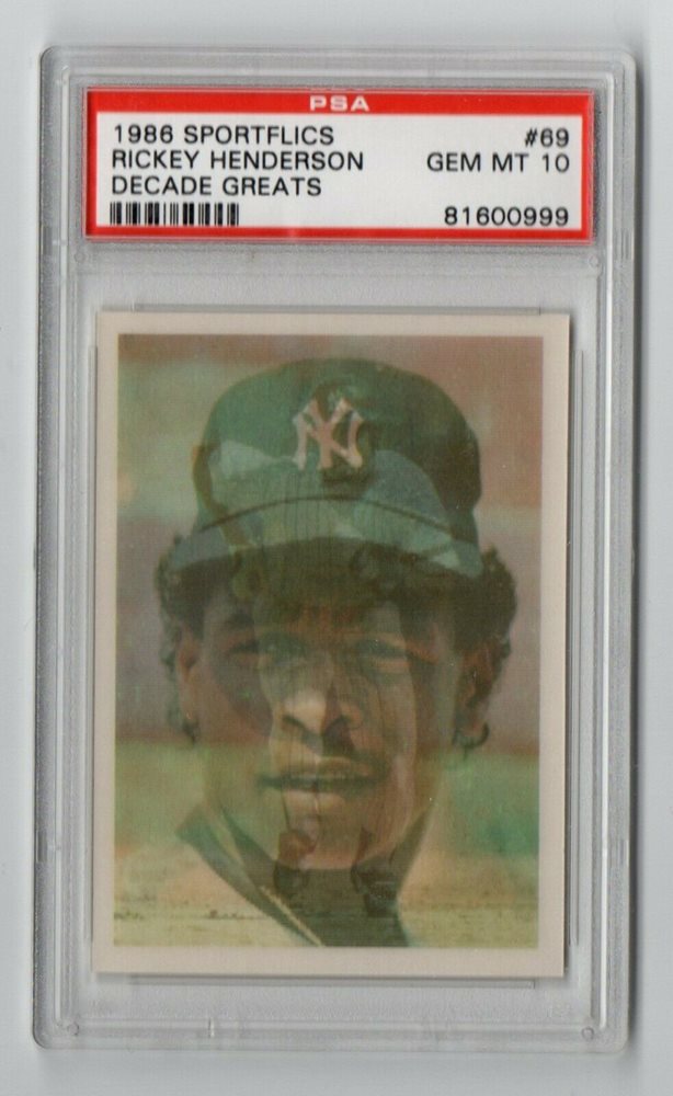 Auction Prices Realized Baseball Cards 1986 Sportflics Decade Greats 