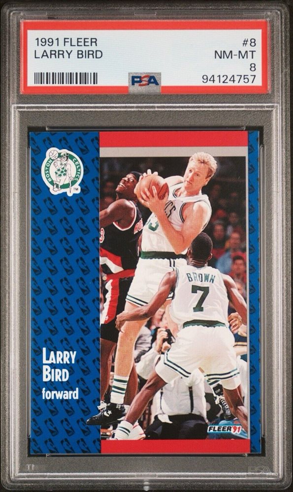 1990 Fleer Larry Bird #8 Basketball - VCP Price Guide