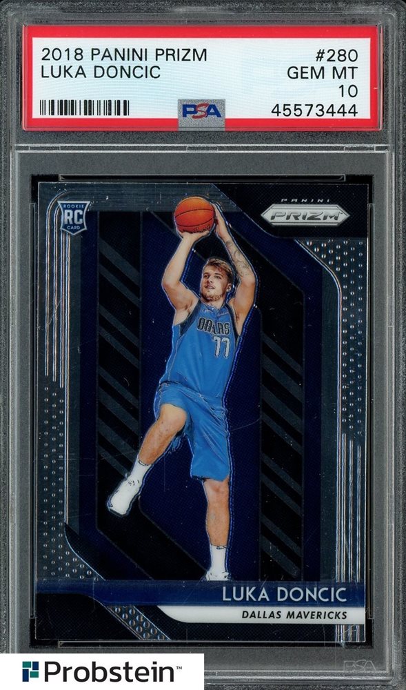 その他 luka doncic rc psa10 panini Luka Doncic RC 2018/19 Panini Prizm #280 Silver Prizm Rookie