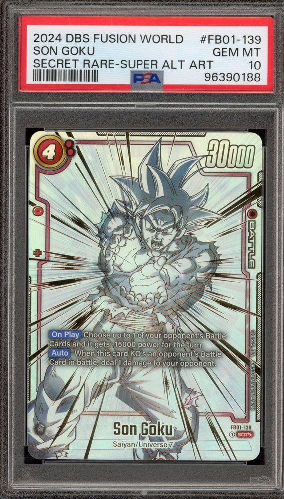 Auction Prices Realized Tcg Cards 2024 DRAGON BALL SUPER