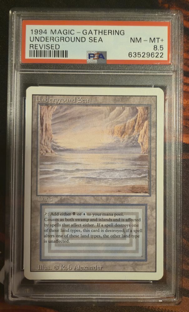 マジック：ザ・ギャザリング 1994 Underground Sea PSA 9 Auction Prices Realized Tcg Cards 1994 MAGIC THE GATHERING