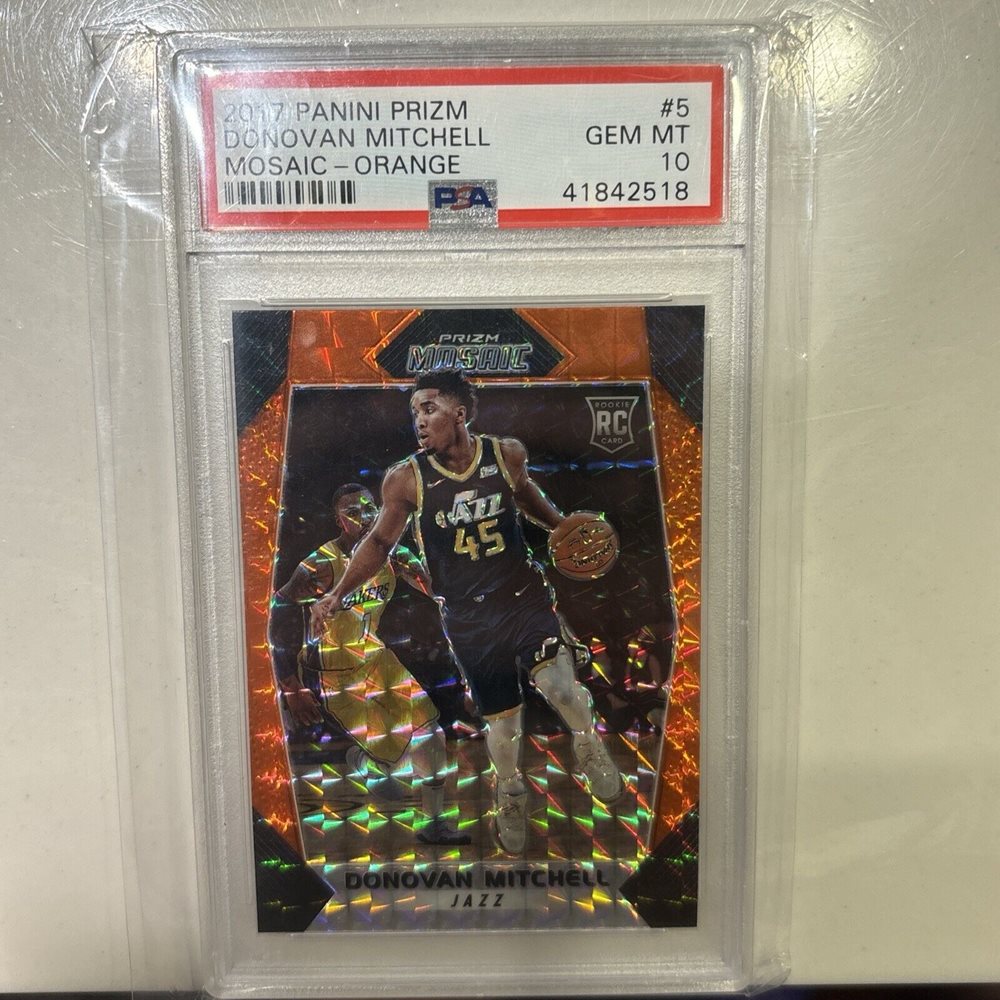 PSA10 ドノバンミッチェル ホロシルバープリズム 2017オプティック PSA10 ドノバンミッチェル ホロシルバープリズム 2017オプティック