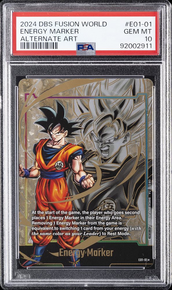 フュージョンワールド ベジット エナジーマーカー PSA10 フュージョンワールド ベジット エナジーマーカー PSA10 2025年