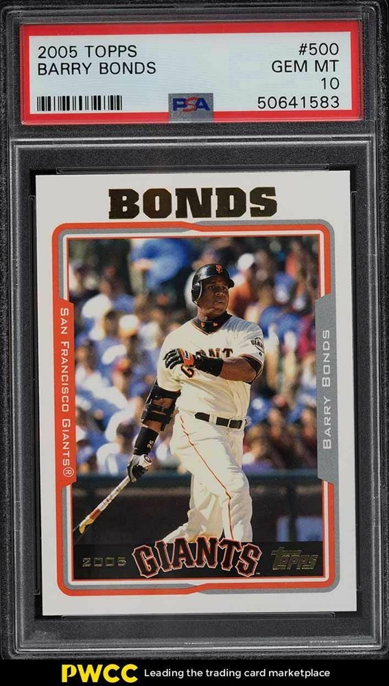 MLB 2005 程よかっ BARRY BONDS 25シリBRACK REFRACTOR
