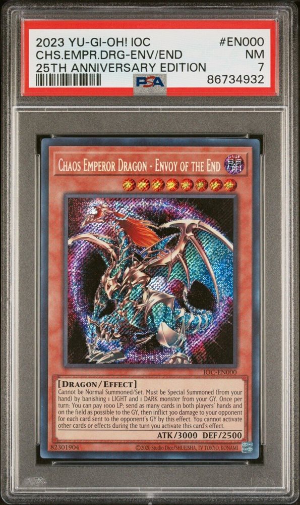 Auction Prices Realized Tcg Cards 2023 YU-GI-OH! INVASION OF CHAOS