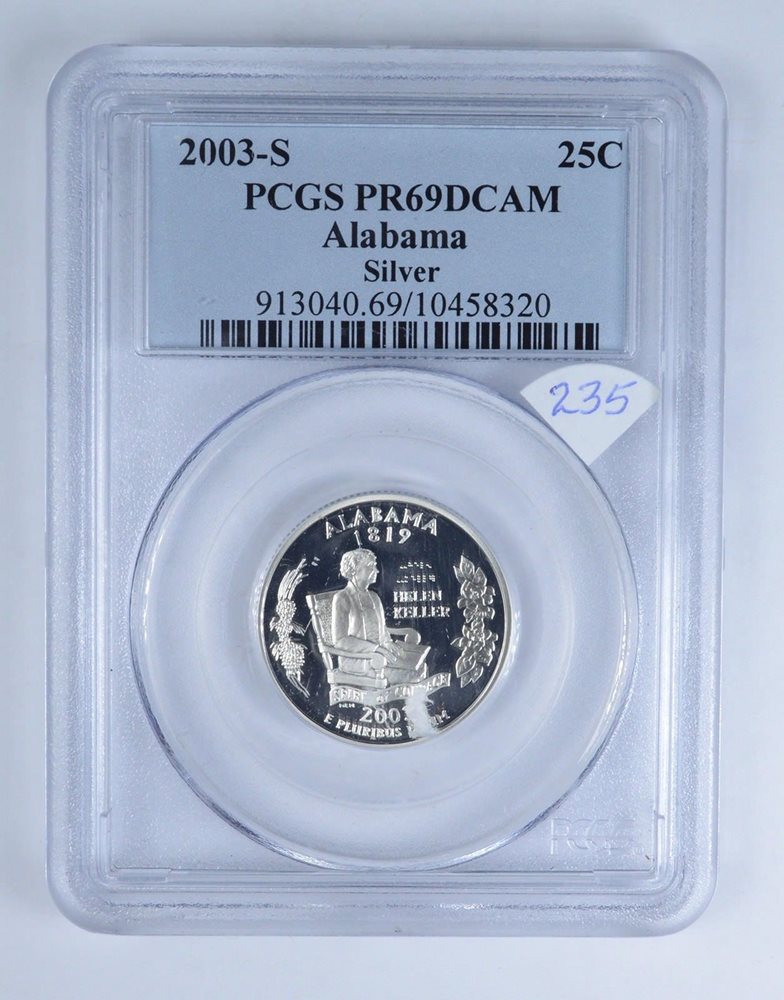 Silver /& Clad 2003 S Maine Proof Deep Cameo State Quarters Combined Shipping