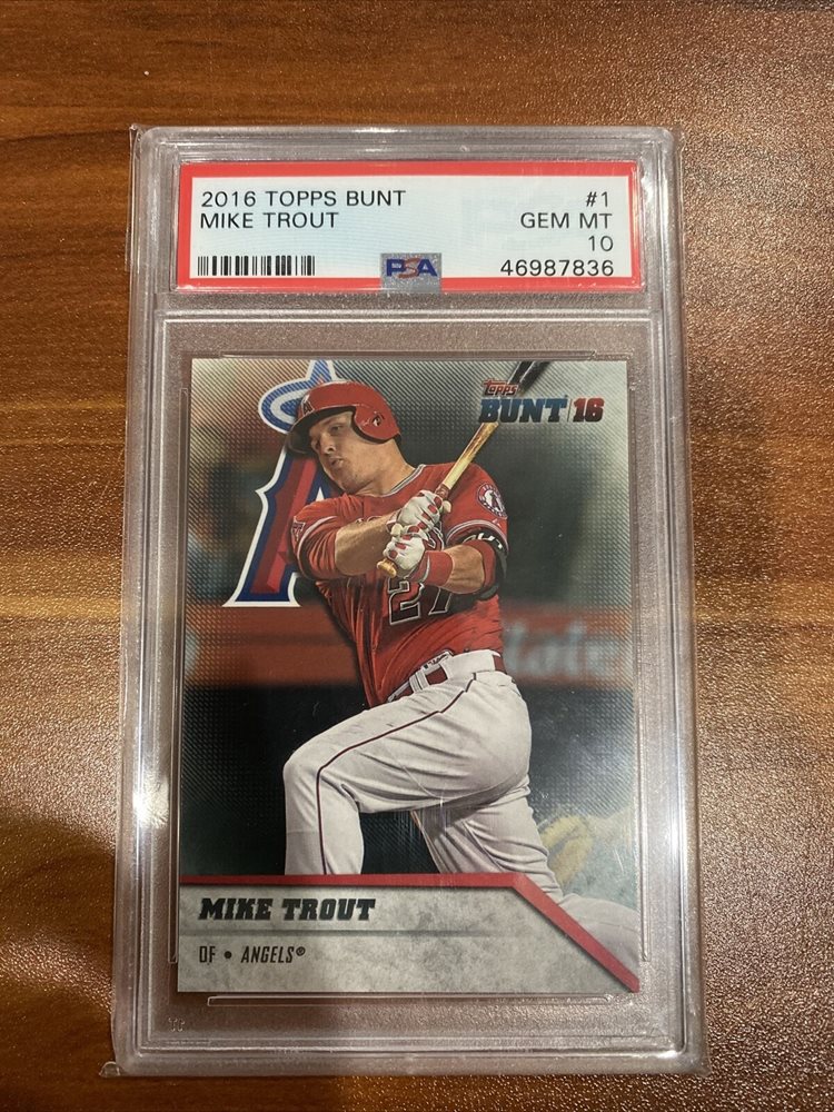 Auction Prices Realized Baseball Cards 2016 TOPPS BUNT Mike