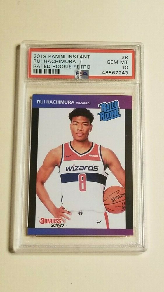 2019 Panini Hachimura Rui 直書きサイン PSA 10 Auction Prices Realized Basketball Cards 2019 PANINI INSTANT