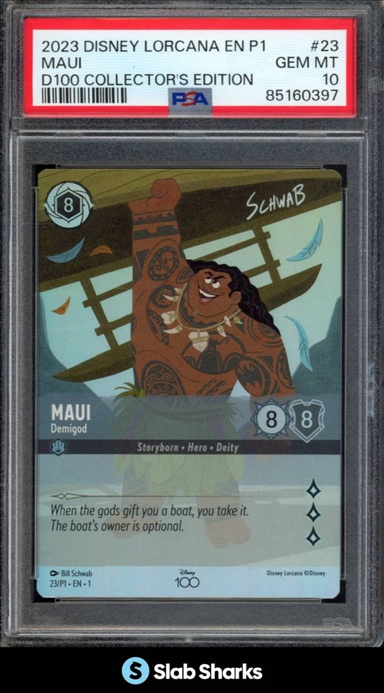 Auction Prices Realized Tcg Cards 2023 DISNEY LORCANA EN P1