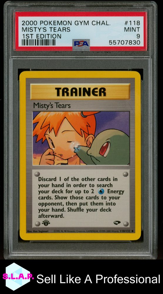 pokemon misty's tears card Pokemon Misty's Tears New